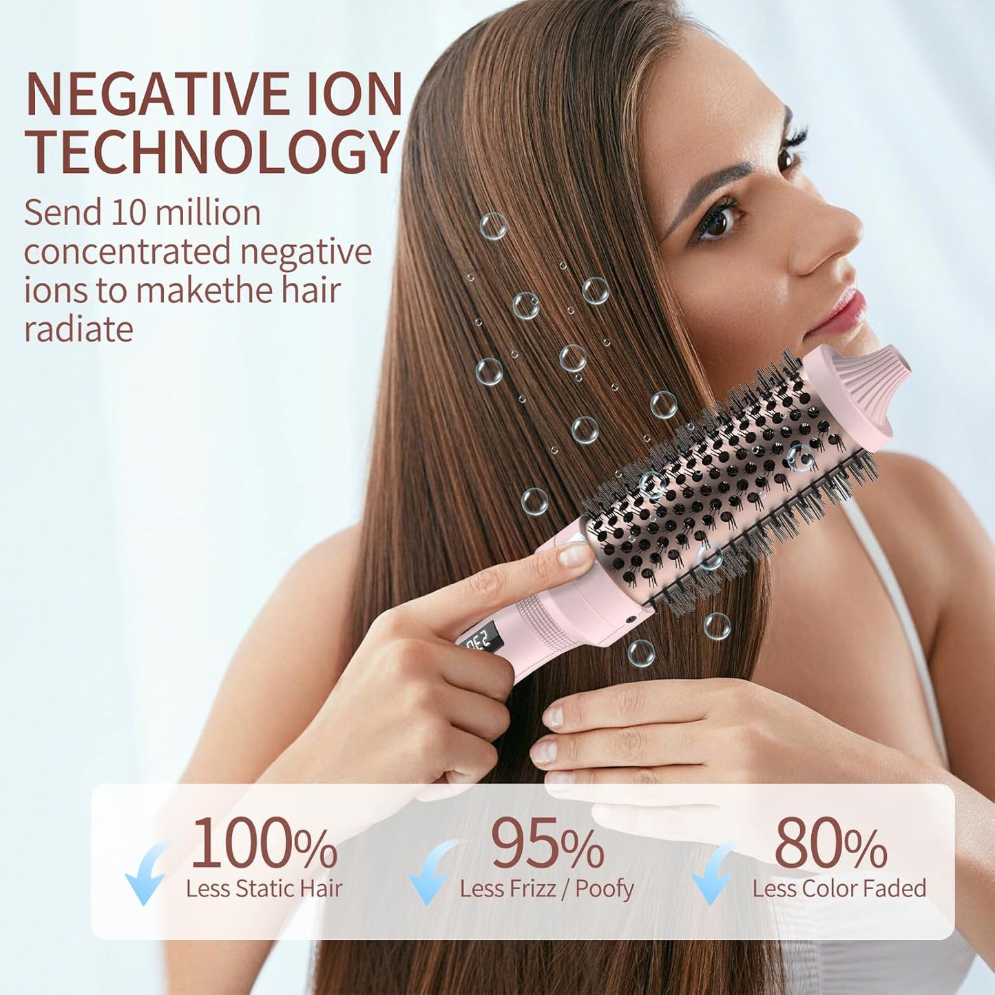 Premium Ion Brush 3-in-1